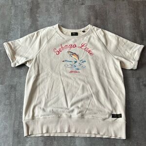 LL Bean Todd Snyder Sebago Lake Sweater Shirt Mens XXL Off White